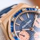 Super Clone Audemars Piguet ROO Blue Bezel watch 37mm Women (3)_th.jpg